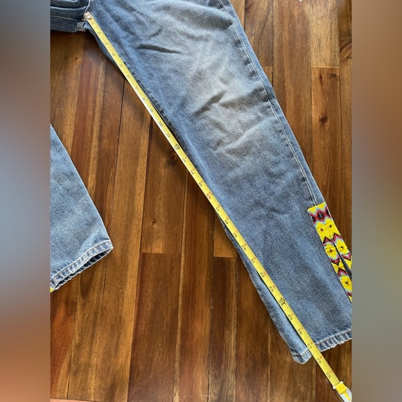 Polo Ralph Lauren the Callen high rise slim beaded split bottom jeans - Picture 5 of 10